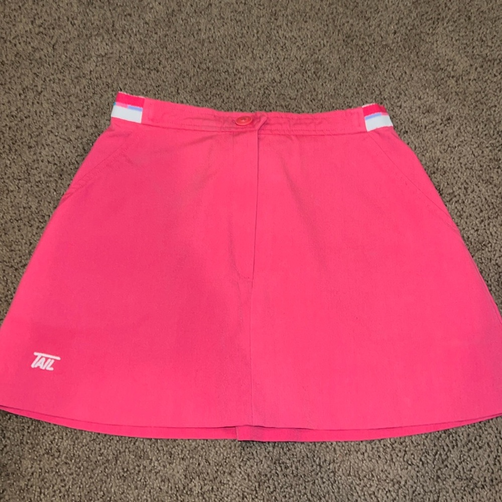 Vintage 80’s TAIL vintage pink tennis skirt small 5/6